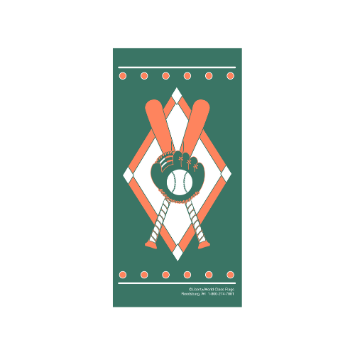 Sunbrella Baseball Street Banner