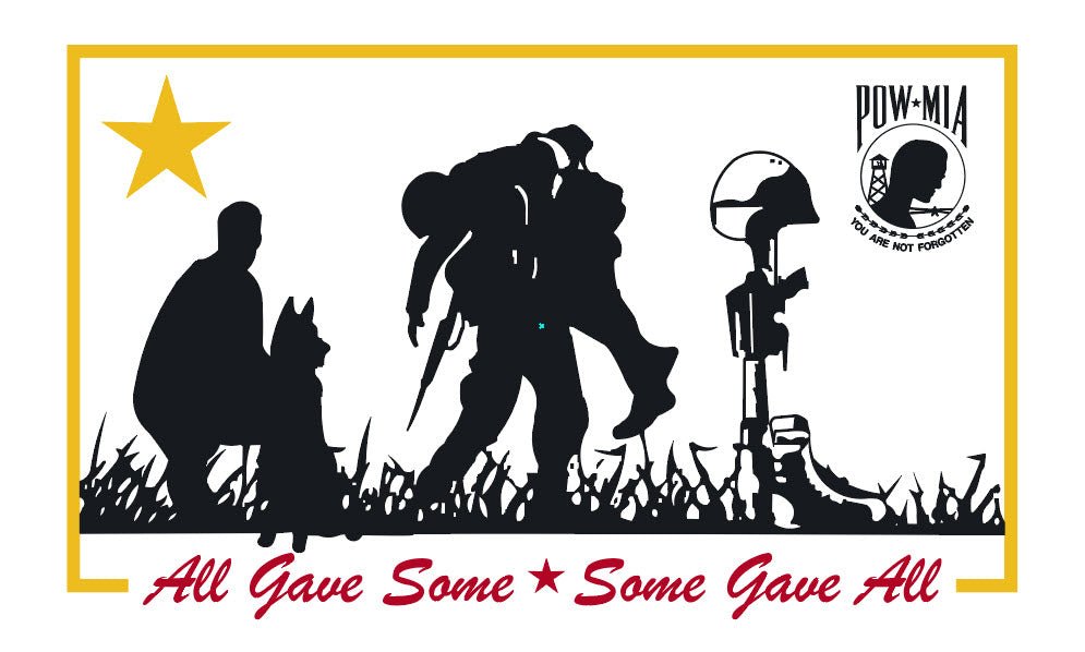 All Gave Some, Some Gave All Flag - Liberty Flag & Specialty