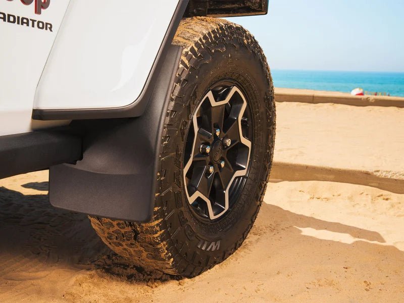 Front & Rear Ford F - 150 No - Drill MudFlaps (2021 - Current) - Liberty Flag & Specialty