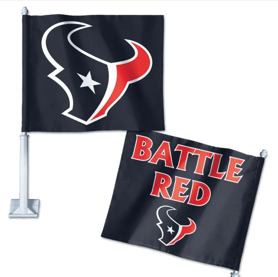 Houston Texans Car Flag - Liberty Flag & Specialty