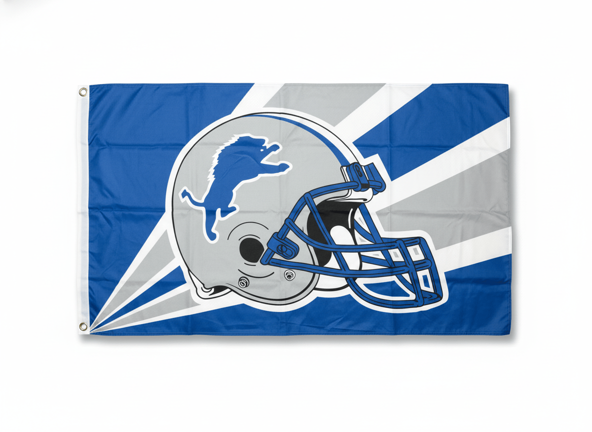 Old Detroit of the Lions Flag - Liberty Flag & Specialty