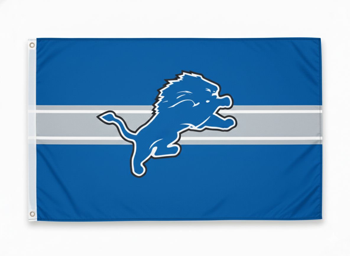 Old Detroit of the Lions Flag - Liberty Flag & Specialty