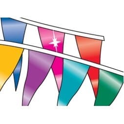 Metallic Pennant - Liberty Flag & Specialty