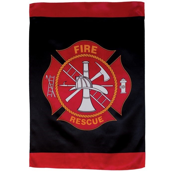 Fire Rescue House Banner - Liberty Flag & Specialty