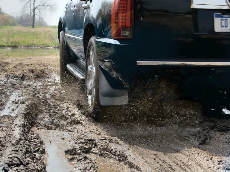 Front & Rear Chevrolet Silverado 1500 No - Drill MudFlaps (2019 - Current) - Liberty Flag & Specialty