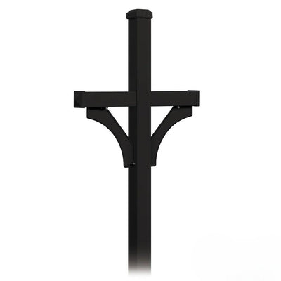 HD Aluminum Double Mailbox Post - Liberty Flag & Specialty