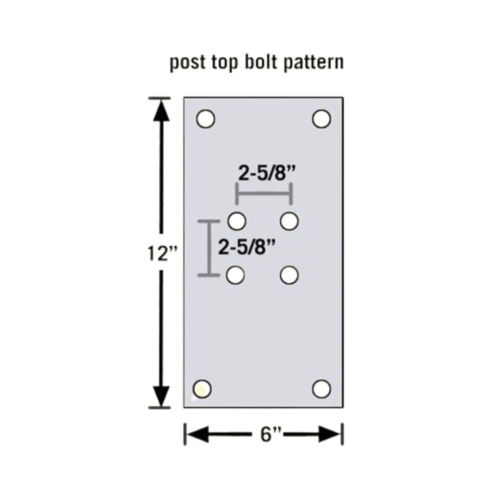 HD Aluminum Mailbox Post - Liberty Flag & Specialty