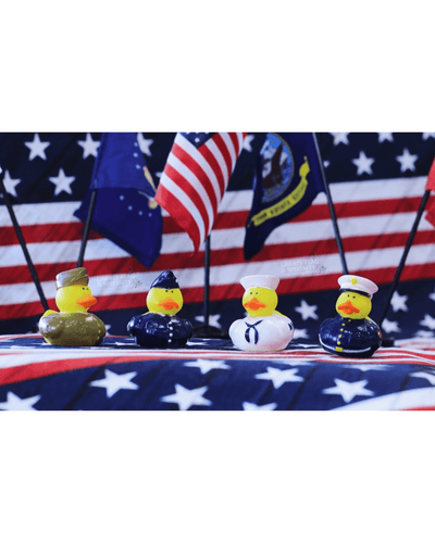 Military Rubber Duck - Liberty Flag & Specialty