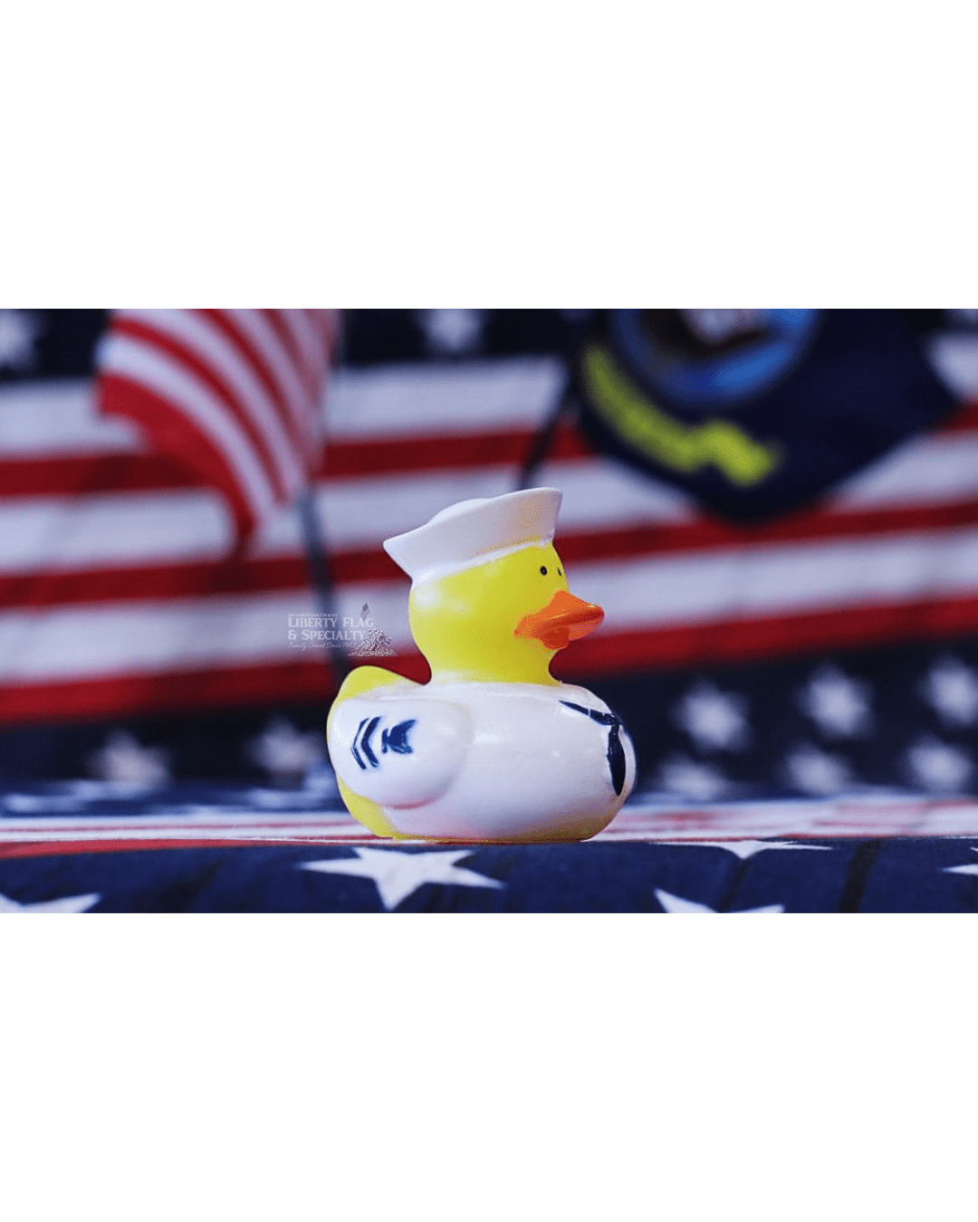 Military Rubber Duck - Liberty Flag & Specialty