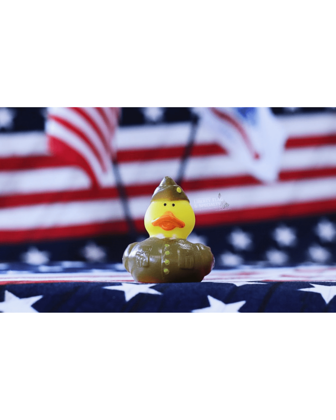 Military Rubber Duck - Liberty Flag & Specialty