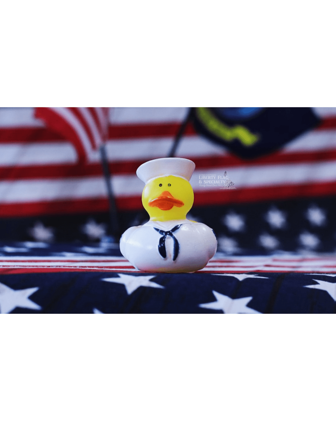 Military Rubber Duck - Liberty Flag & Specialty