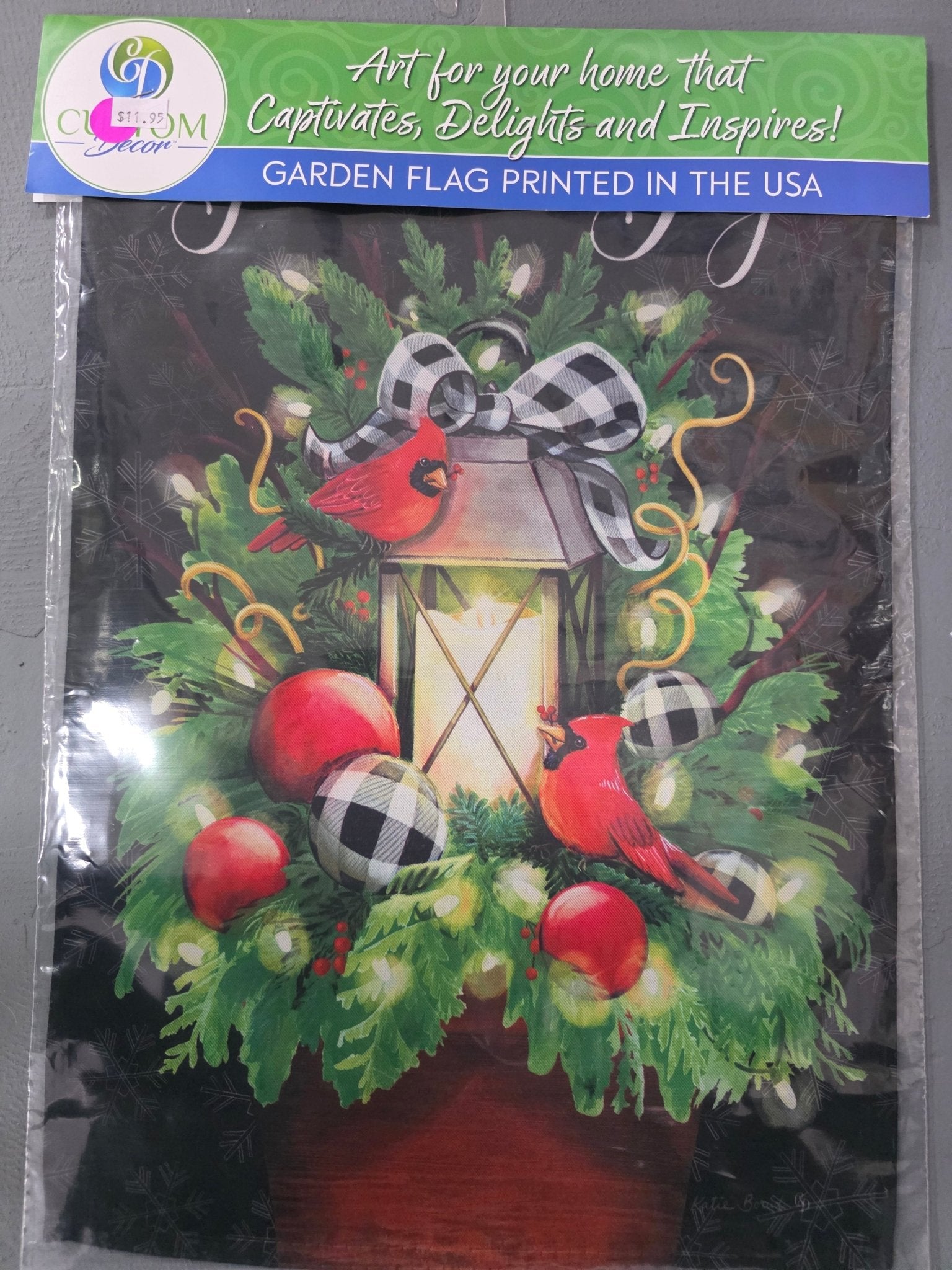 Peace and Joy Garden Banner - Liberty Flag & Specialty