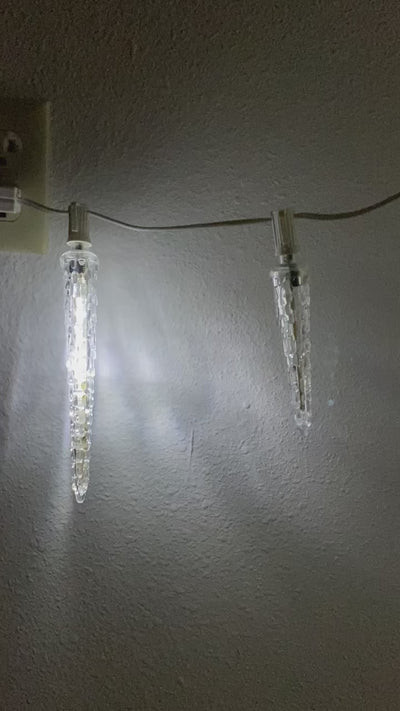 C7 LED Falling Icicle Bulbs