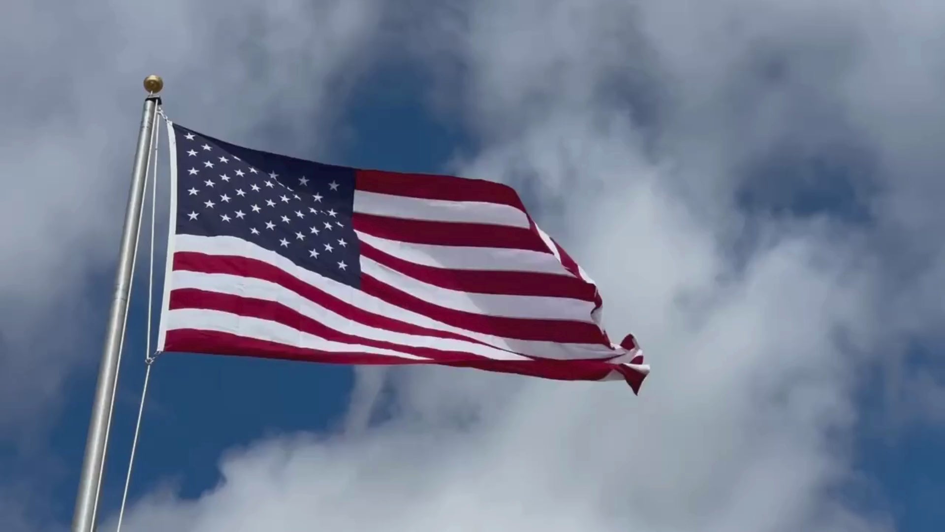 Load video: American Polyester Flag