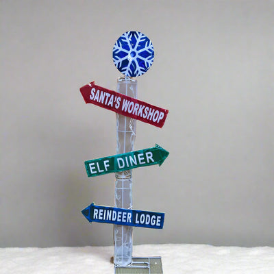 Santa Street Sign - Liberty Flag & Specialty