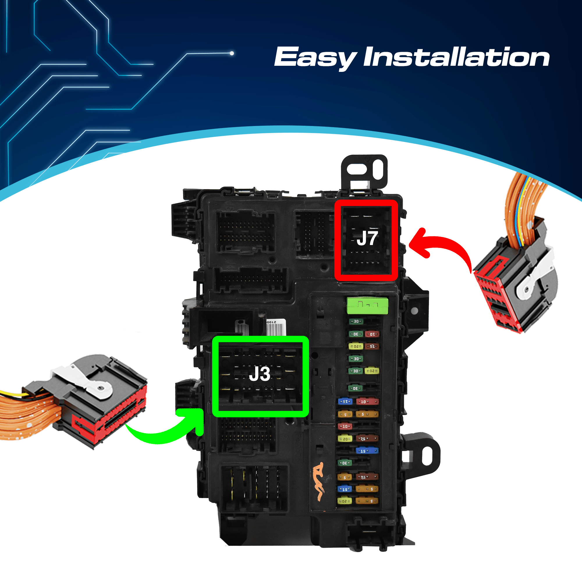 Z - Flash BCM Plugin For Ford w/Headlight Flasher - Liberty Flag & Specialty