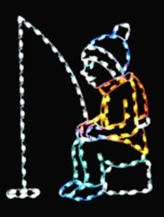 6' x 4.5' Ice Fishing Boy - Liberty Flag & Specialty