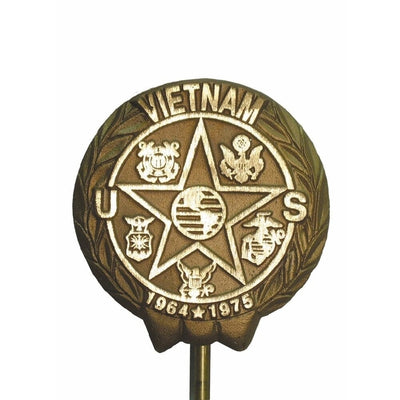 Bronze Grave Markers Liberty Flag & Specialty Vietnam 