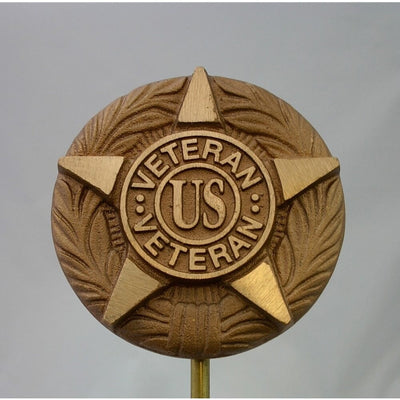 Bronze Grave Markers - Liberty Flag & Specialty
