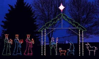 Outdoor Nativity Extravaganza - Liberty Flag & Specialty