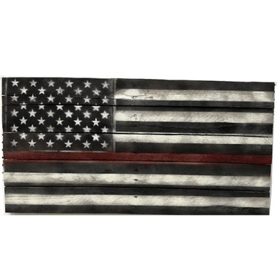 Rustic Wood USA Sign - Liberty Flag & Specialty